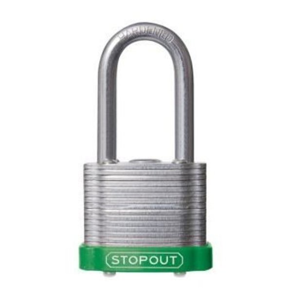 Accuform STOPOUT LAMINATED STEEL PADLOCKS KDL917GN KDL917GN